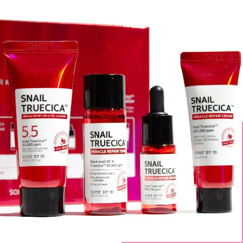 SOME BY MI - Snail Truecica Miracle Repair Starter Kit (Kit Reparador Post-Acné)