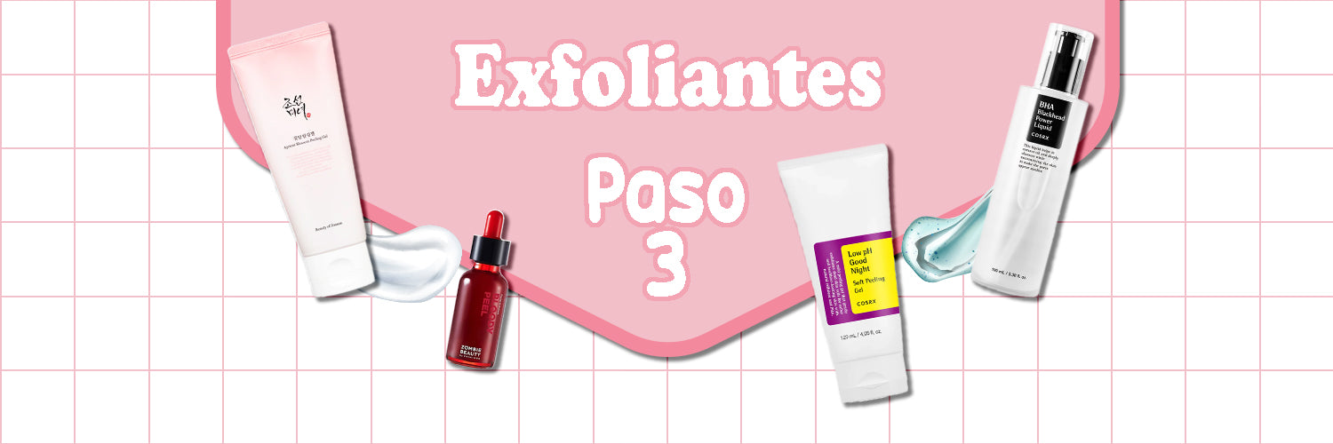 3. Exfoliantes
