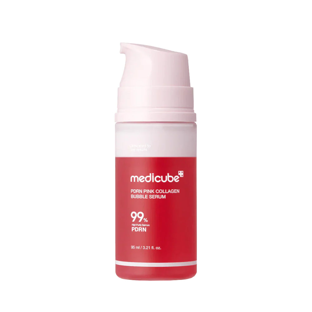 Medicube - PDRN Pink Collagen Bubble Serum (Sérum Reafirmante e Iluminador de Microburbujas)