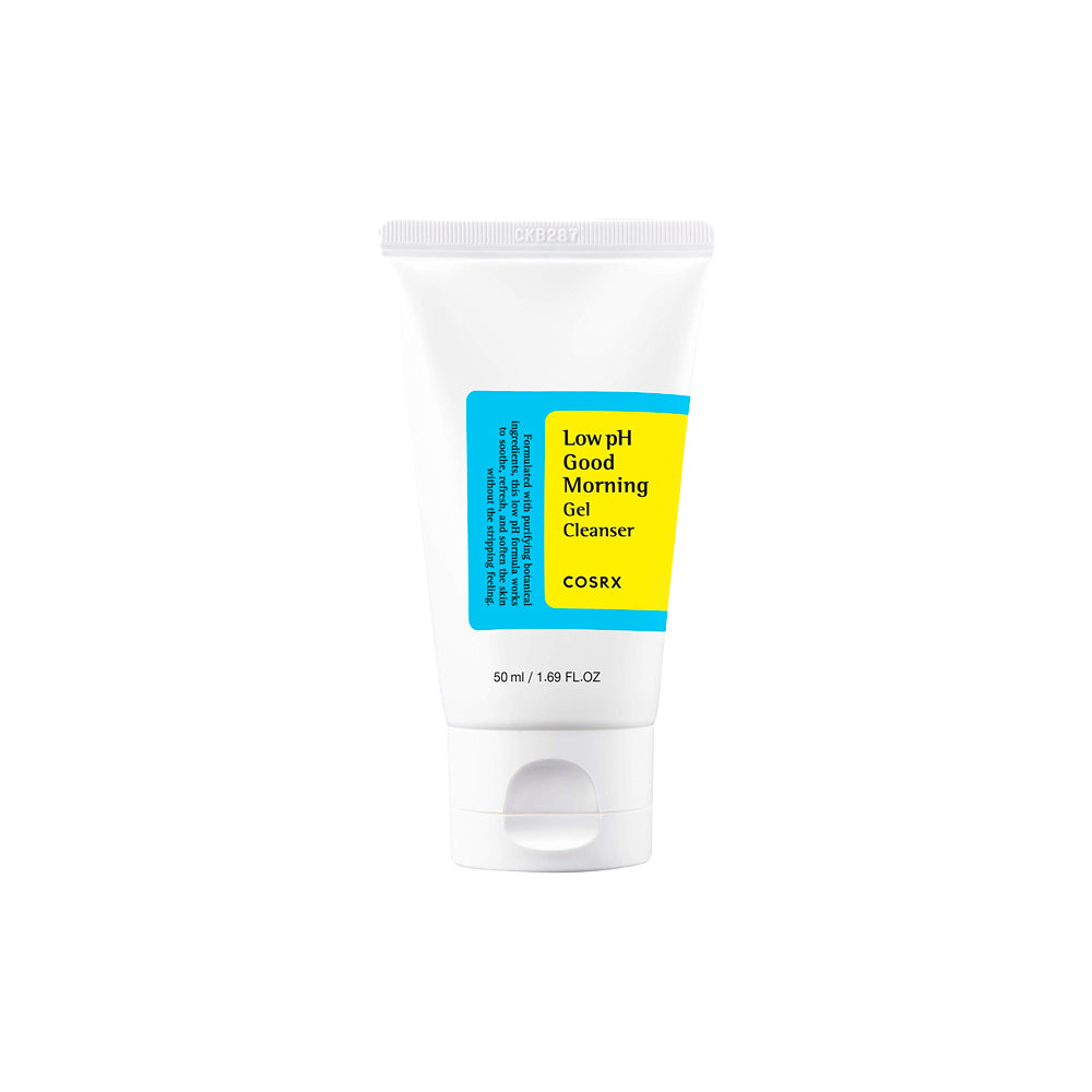 COSRX Low pH Good Morning Gel Cleanser textura del gel limpiador facial coreano skincare coreano mexico