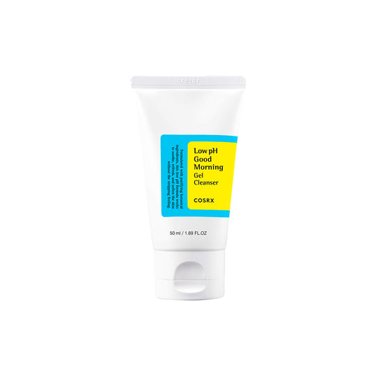 COSRX Low pH Good Morning Gel Cleanser textura del gel limpiador facial coreano skincare coreano mexico