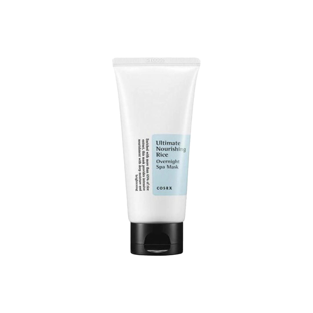 COSRX Ultimate Nourishing Rice Overnight Spa Mask mascarilla nocturna coreana con arroz para hidratar e iluminar la piel skincare coreano mexico