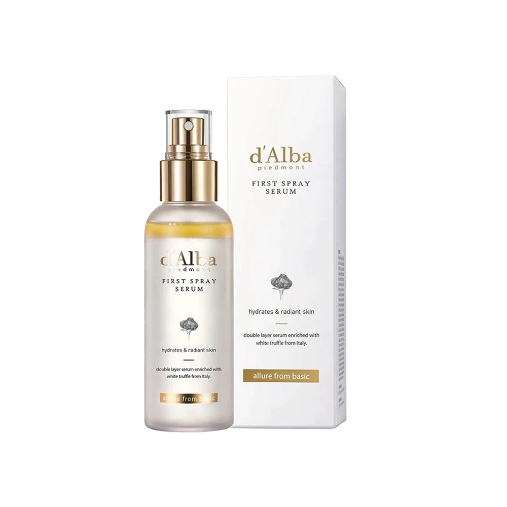 d’Alba First Spray Serum Piedmont sérum facial coreano en spray iluminador skincare coreano mexico