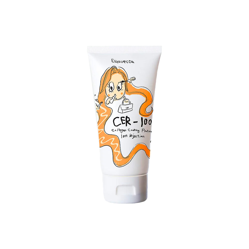 Elizavecca Collagen Coating Protein Ion Injection acondicionador capilar coreano reparador con colageno k beauty mexico
