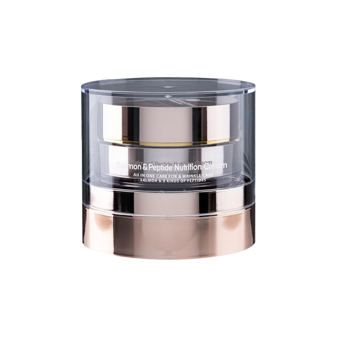 Eyenlip Salmon Peptide Nutrition Cream crema facial coreana nutritiva con peptidos y extracto de salmon skincare coreano mexico