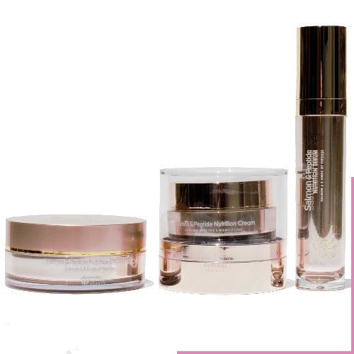 Eyenlip tratamiento antienvejecimiento de salmon kit coreano para piel madura nutritivo y reparador skincare coreano mexico