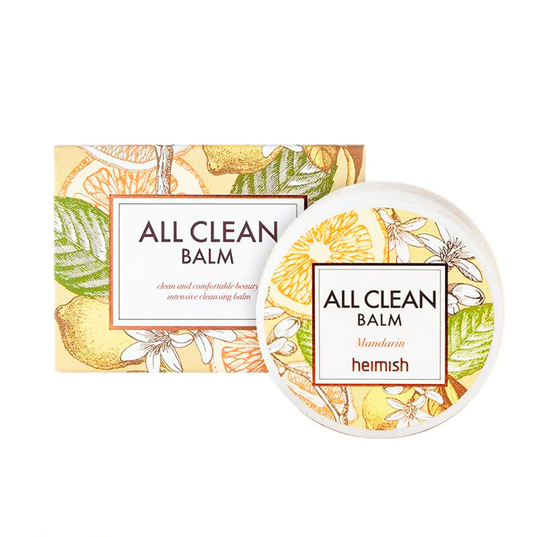 Heimish All Clean Balm Mandarin balsamo desmaquillante coreano con mandarina tienda de skincare coreano