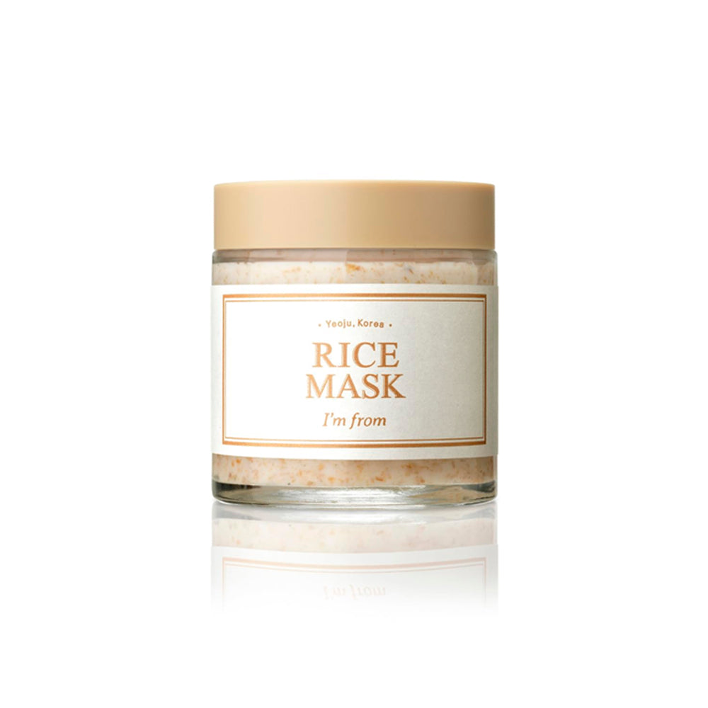 I'm From Rice Mask mascarilla facial coreana iluminadora con extracto de arroz skincare coreano mexico