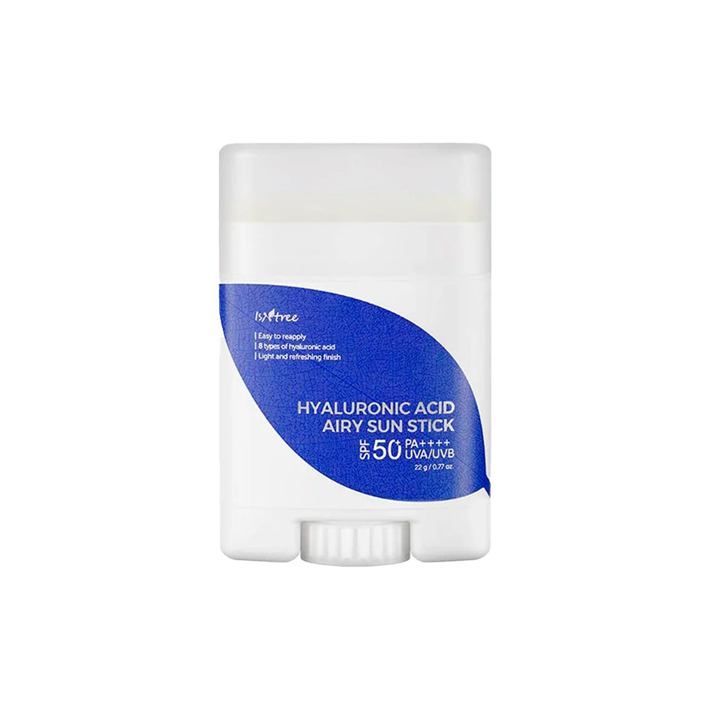 ISNTREE Hyaluronic Acid Airy Sun Stick protector solar coreano hidratante en barra k beauty mexico