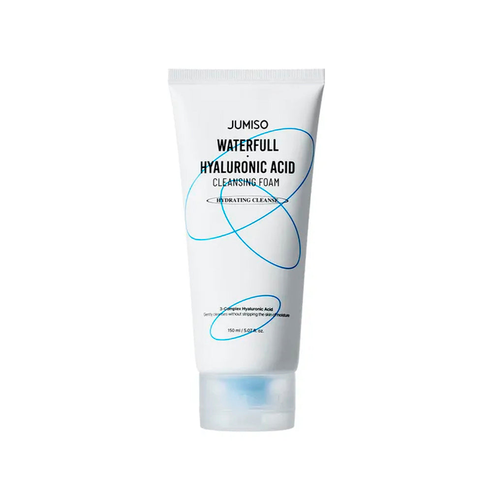 Jumiso Waterfull Hyaluronic Acid Cleansing Foam espuma limpiadora coreana hidratante con ácido hialurónico skincare coreano mexico