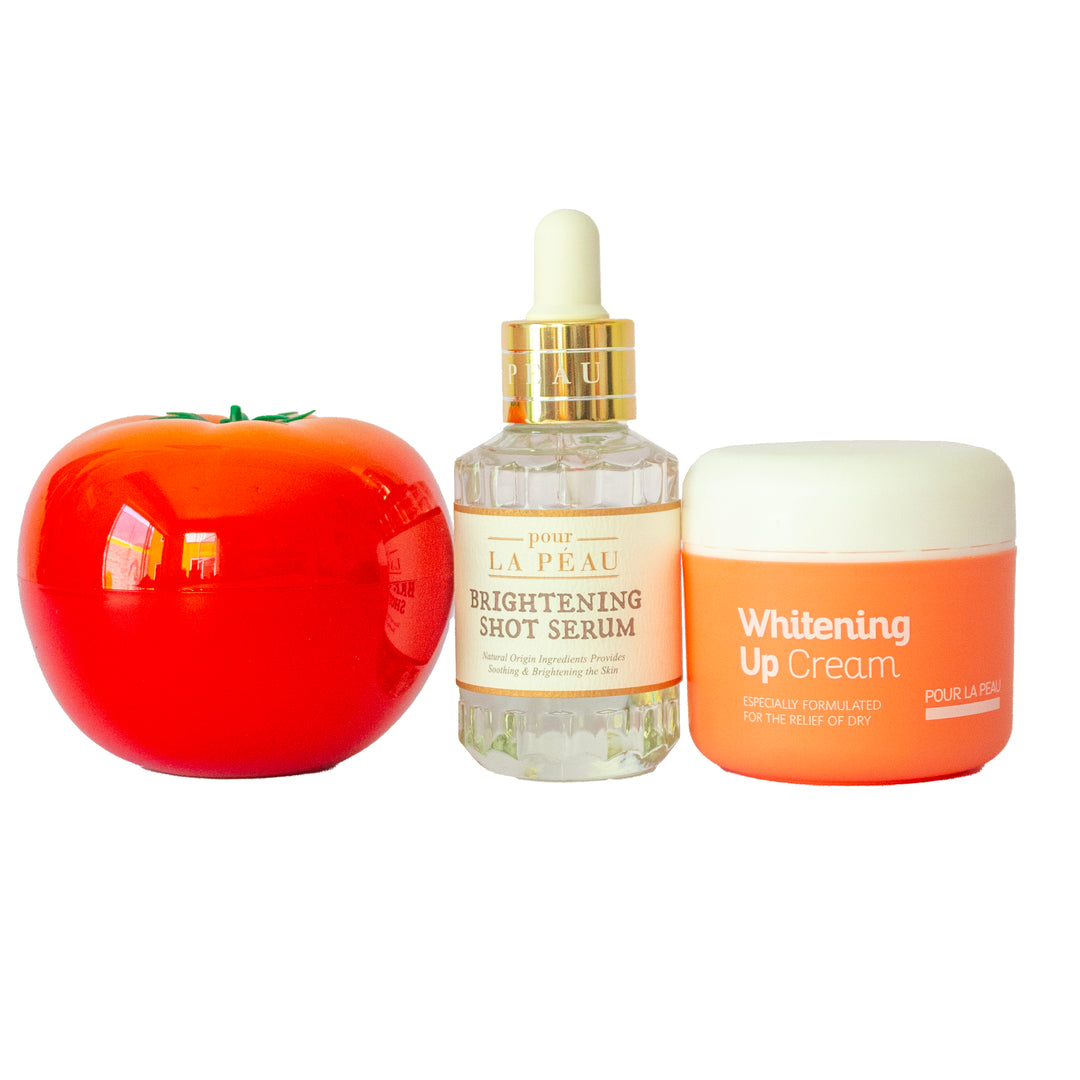 Karita Koreana Kit Aclarado Instantaneo rutina de skincare coreano para iluminar la piel skincare coreano mexico