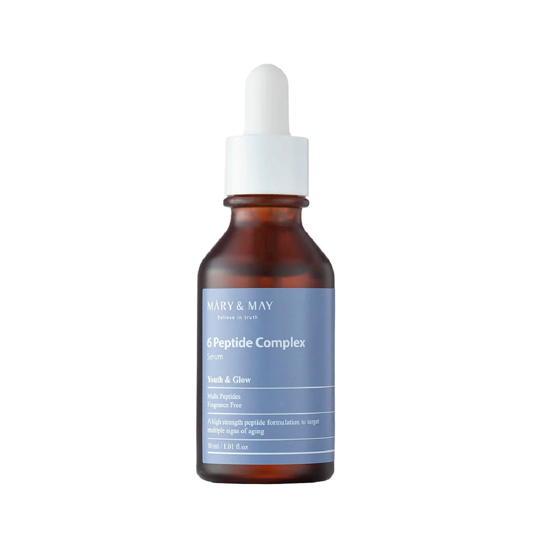 serum coreano Mary&May 6 Peptide Complex Serum con 6 peptidos reafirmante skincare coreano mexico
