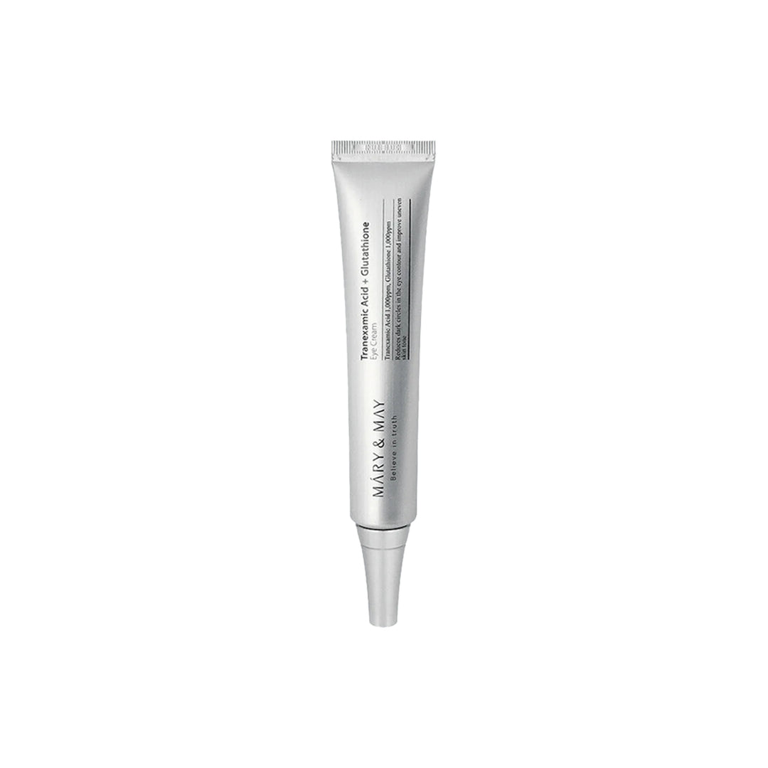 Mary May Tranexamic Acid Glutathione Eye Cream crema coreana para contorno de ojos iluminadora skincare coreano mexico