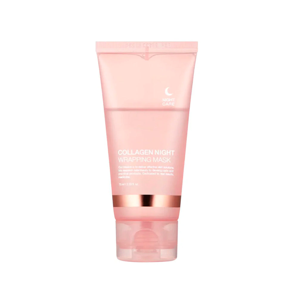 Medicube Collagen Night Wrapping Mask mascarilla facial nocturna coreana reafirmante con colageno cremas coreanas mexico