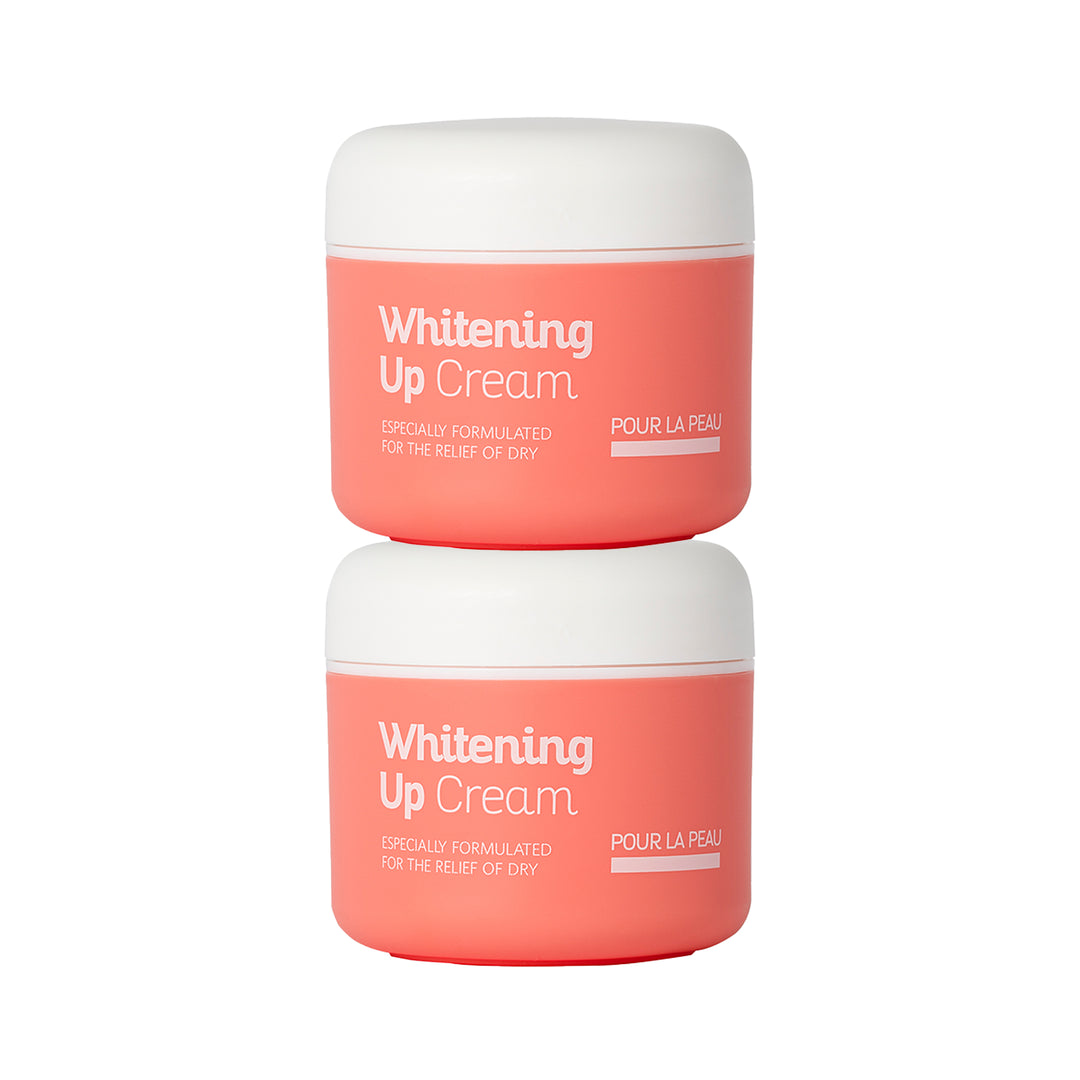 Pour La Peau Whitening Up Kit rutina facial coreana iluminadora para una piel radiante skincare coreano mexico