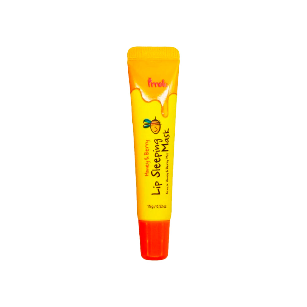 PRRETI Honey Berry Lip Sleeping Mask mascarilla nocturna para labios coreana con miel y berries productos coreanos para la piel