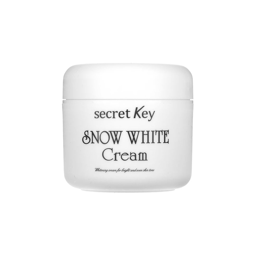 Secret Key Snow White Cream crema facial coreana iluminadora e hidratante para piel radiante skincare coreano mexico
