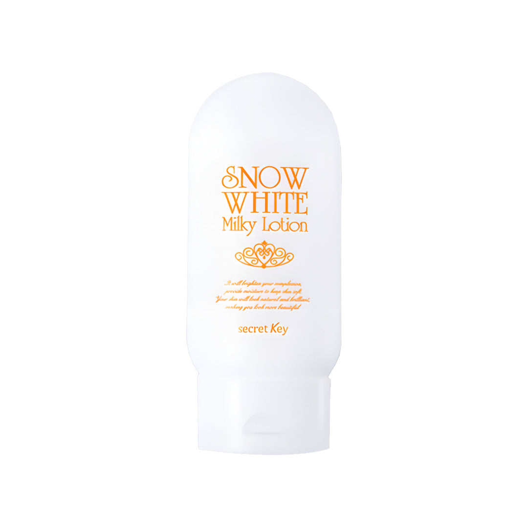 Secret Key Snow White Milky Lotion locion facial coreana iluminadora e hidratante para piel radiante skincare coreano mexico