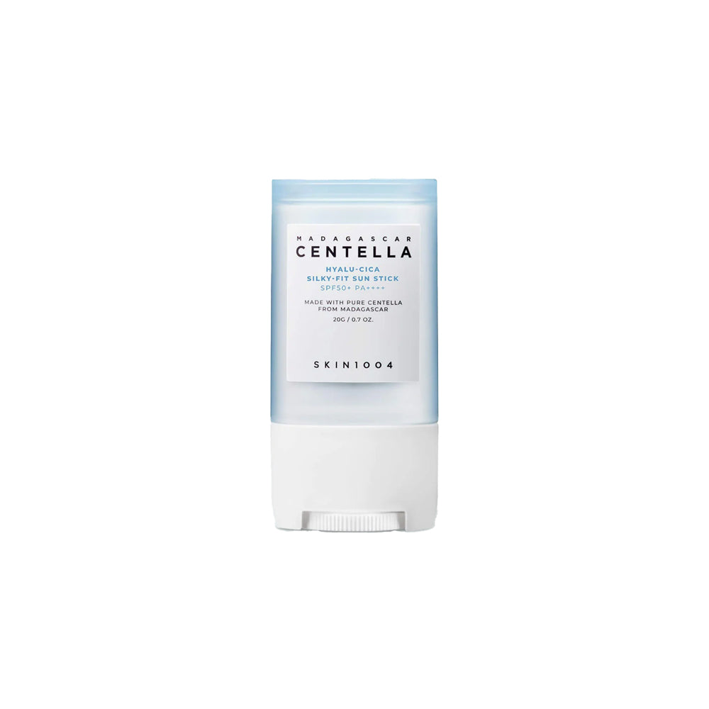 SKIN1004 Madagascar Centella Hyalu Cica Silky Fit Sun Stick protector solar coreano en barra con centella asiatica skincare coreano mexico