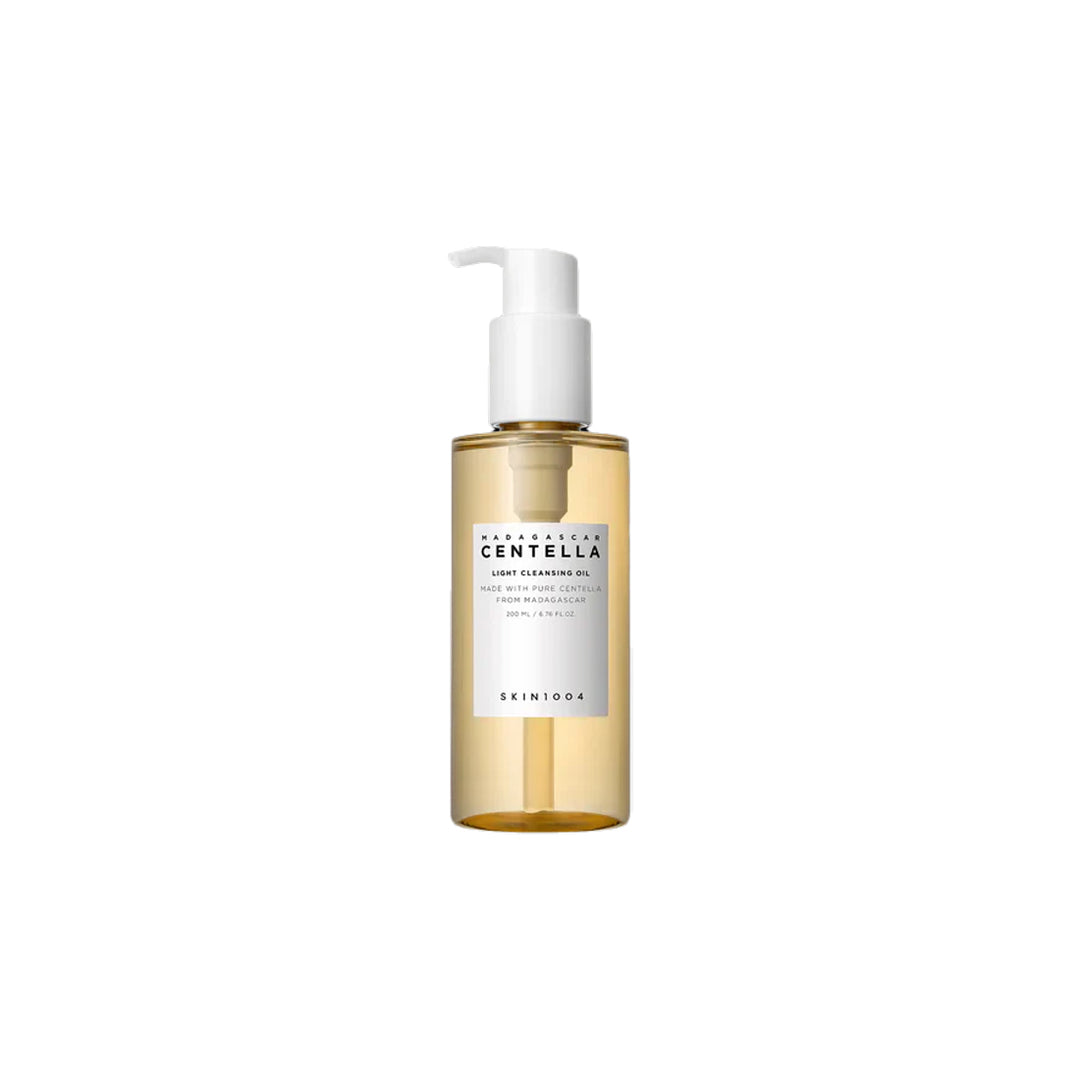 SKIN1004 Madagascar Centella Light Cleansing Oil desmaquillante facial coreano suave con centella asiatica skincare coreano mexico