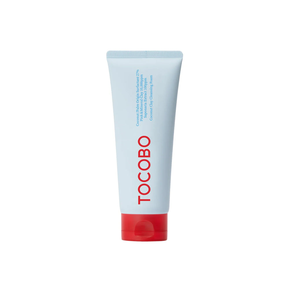 TOCOBO Coconut Clay Cleansing Foam jabón limpiador facial coreano productos coreanos para la piel